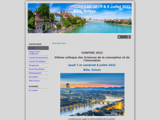 Accéder au site de la conférence