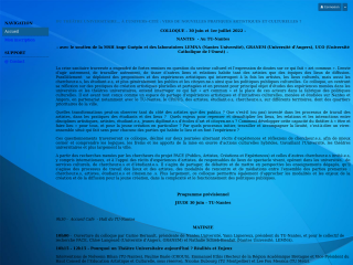 Accéder au site de la conférence