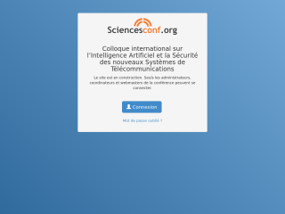Accéder au site de la conférence