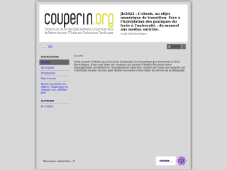 Accéder au site de la conférence