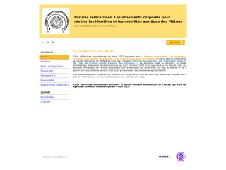 Accéder au site de la conférence