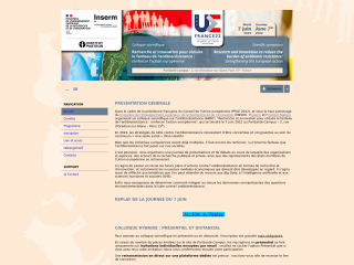 Accéder au site de la conférence