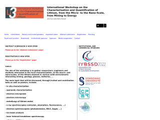 Accéder au site de la conférence