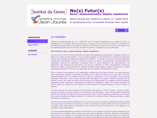 Accéder au site de la conférence