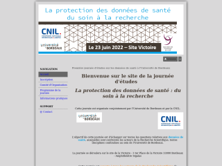 Accéder au site de la conférence