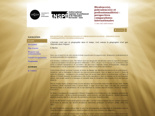 Accéder au site de la conférence