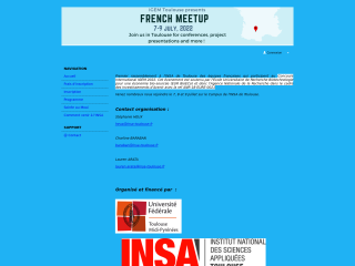 Accéder au site de la conférence