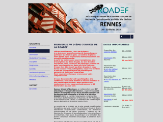 Accéder au site de la conférence
