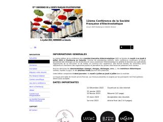Accéder au site de la conférence