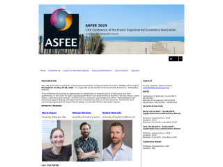 Accéder au site de la conférence