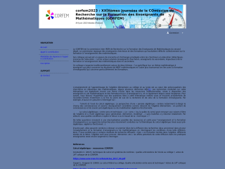 Accéder au site de la conférence