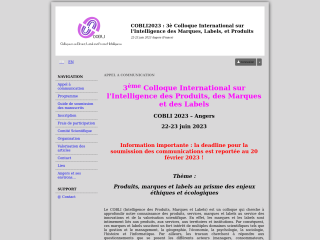 Accéder au site de la conférence