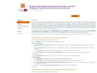 Accéder au site de la conférence
