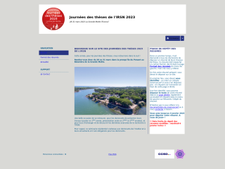 Accéder au site de la conférence