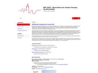 Accéder au site de la conférence