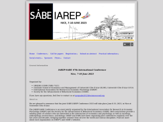 Accéder au site de la conférence