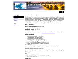 Accéder au site de la conférence