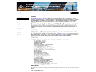 Accéder au site de la conférence