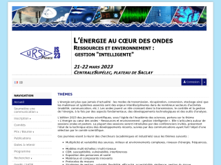 Accéder au site de la conférence