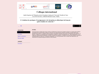 Accéder au site de la conférence