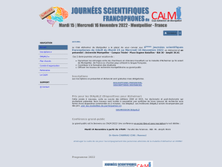 Accéder au site de la conférence