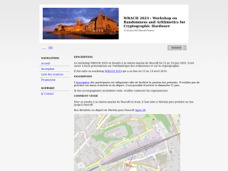 Accéder au site de la conférence