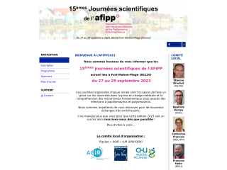 Accéder au site de la conférence