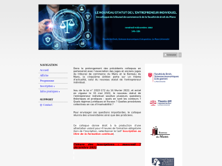 Accéder au site de la conférence