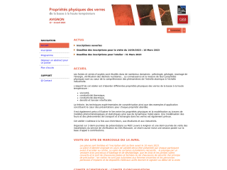 Accéder au site de la conférence