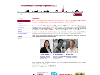 Accéder au site de la conférence