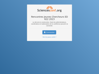 Accéder au site de la conférence