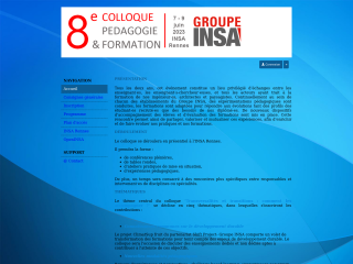 Accéder au site de la conférence