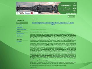 Accéder au site de la conférence