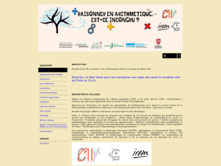Accéder au site de la conférence