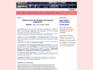 Accéder au site de la conférence
