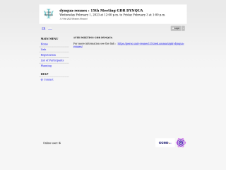 Accéder au site de la conférence