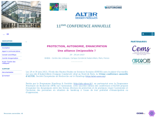 Accéder au site de la conférence