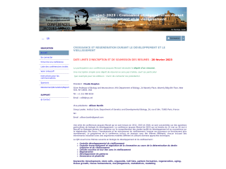 Accéder au site de la conférence