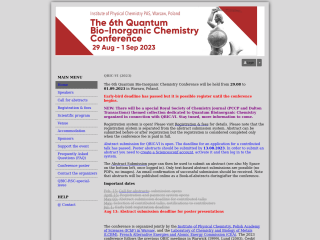 Accéder au site de la conférence