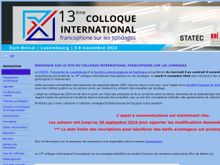 Accéder au site de la conférence