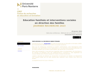 Accéder au site de la conférence