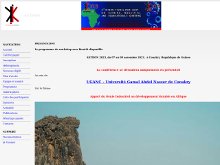 Accéder au site de la conférence