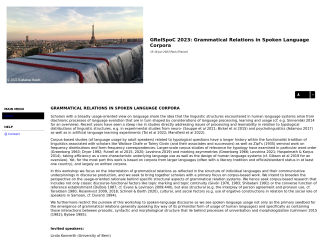 Accéder au site de la conférence