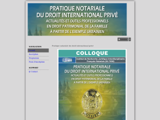 Accéder au site de la conférence