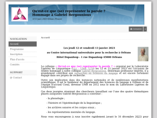 Accéder au site de la conférence