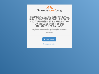 Accéder au site de la conférence