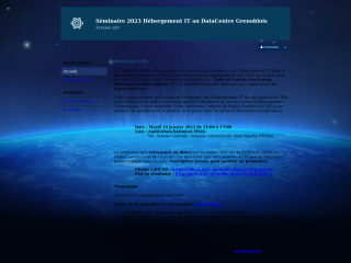 Accéder au site de la conférence