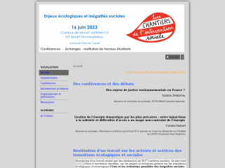 Accéder au site de la conférence
