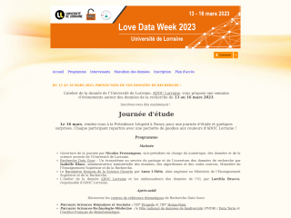 Accéder au site de la conférence