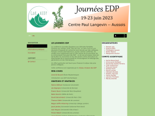 Accéder au site de la conférence